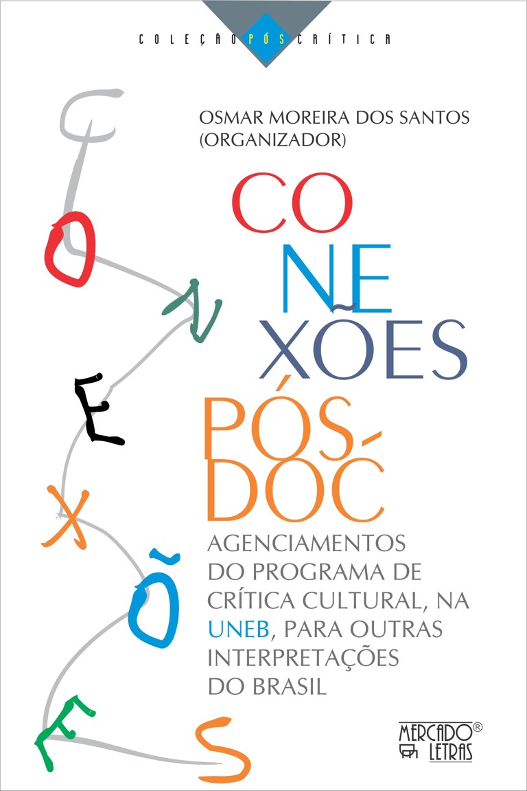 Capa do livro Conexões pós-doc: agenciamentos do programa de crítica cultural, na UNEB, para outras interpretações do Brasil